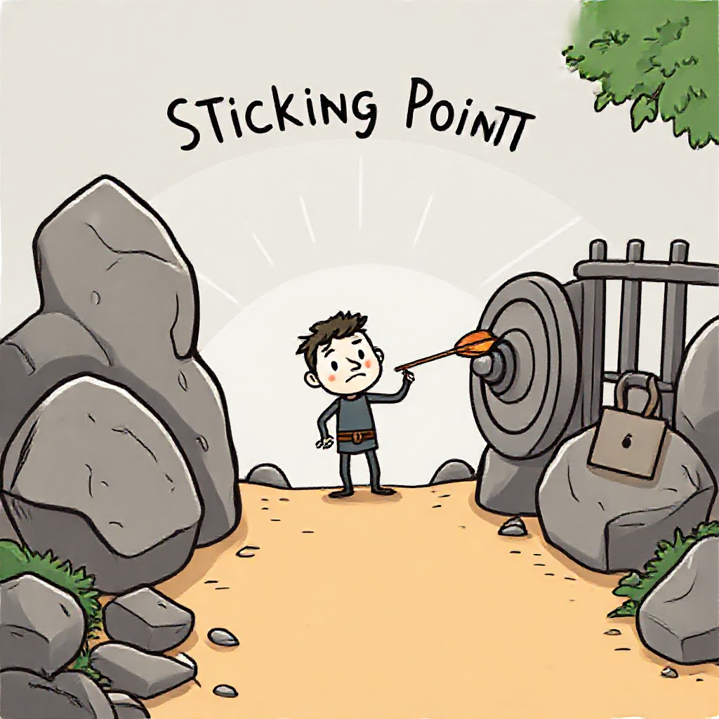 Sticking Point Metaphor