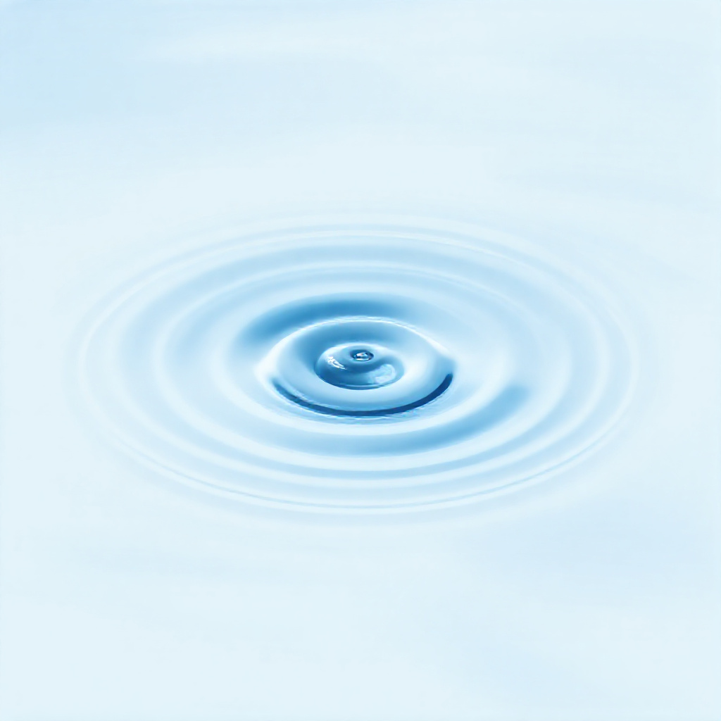 Water ripple effect
