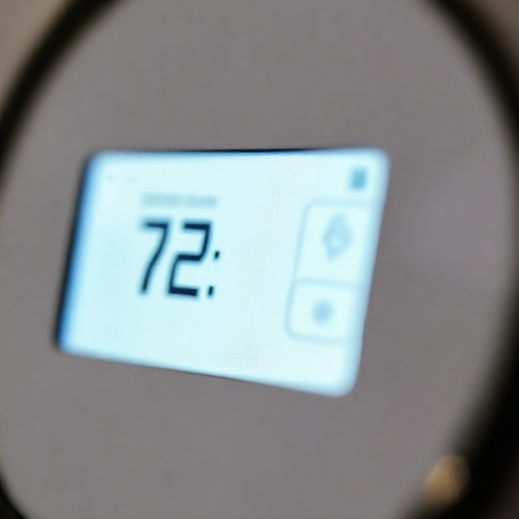 Model X Thermostat Display