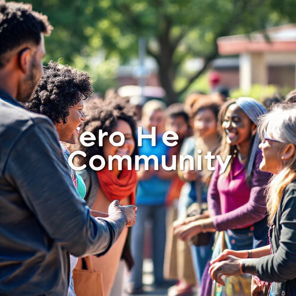 Community Members Engaged in Discussion