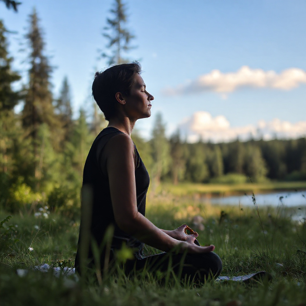 Outdoor mindfulness activity