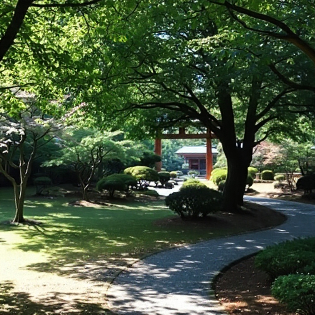 Gardens surrounding Meiji Jingu