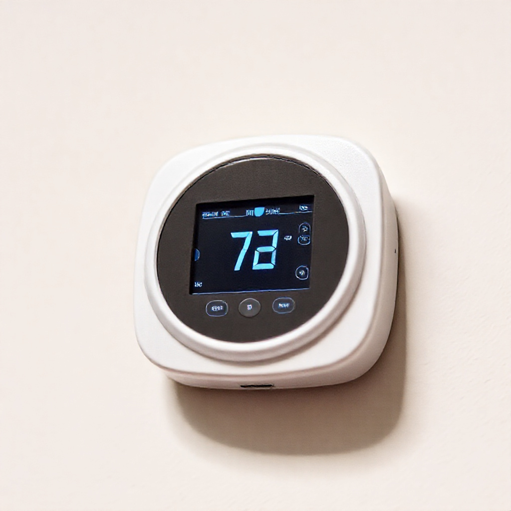 The Ecotemp Pro thermostat in a modern home
