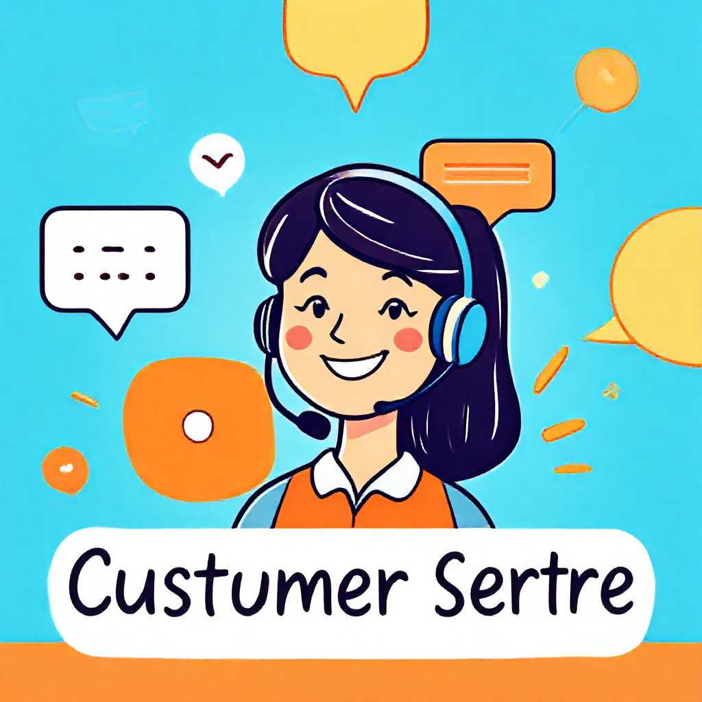 Customer service illustration