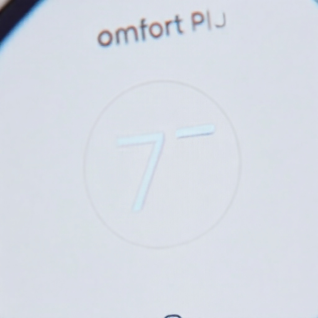Interactive Temperature Control Slider