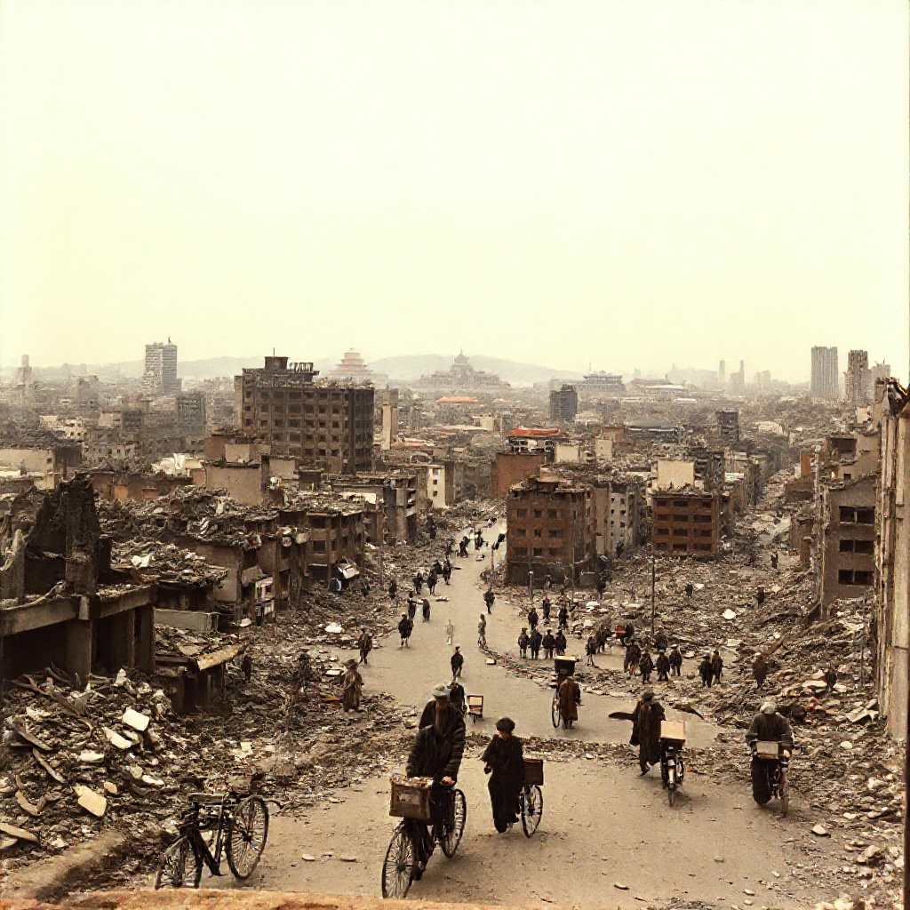 Post-War Tokyo Rebuilding