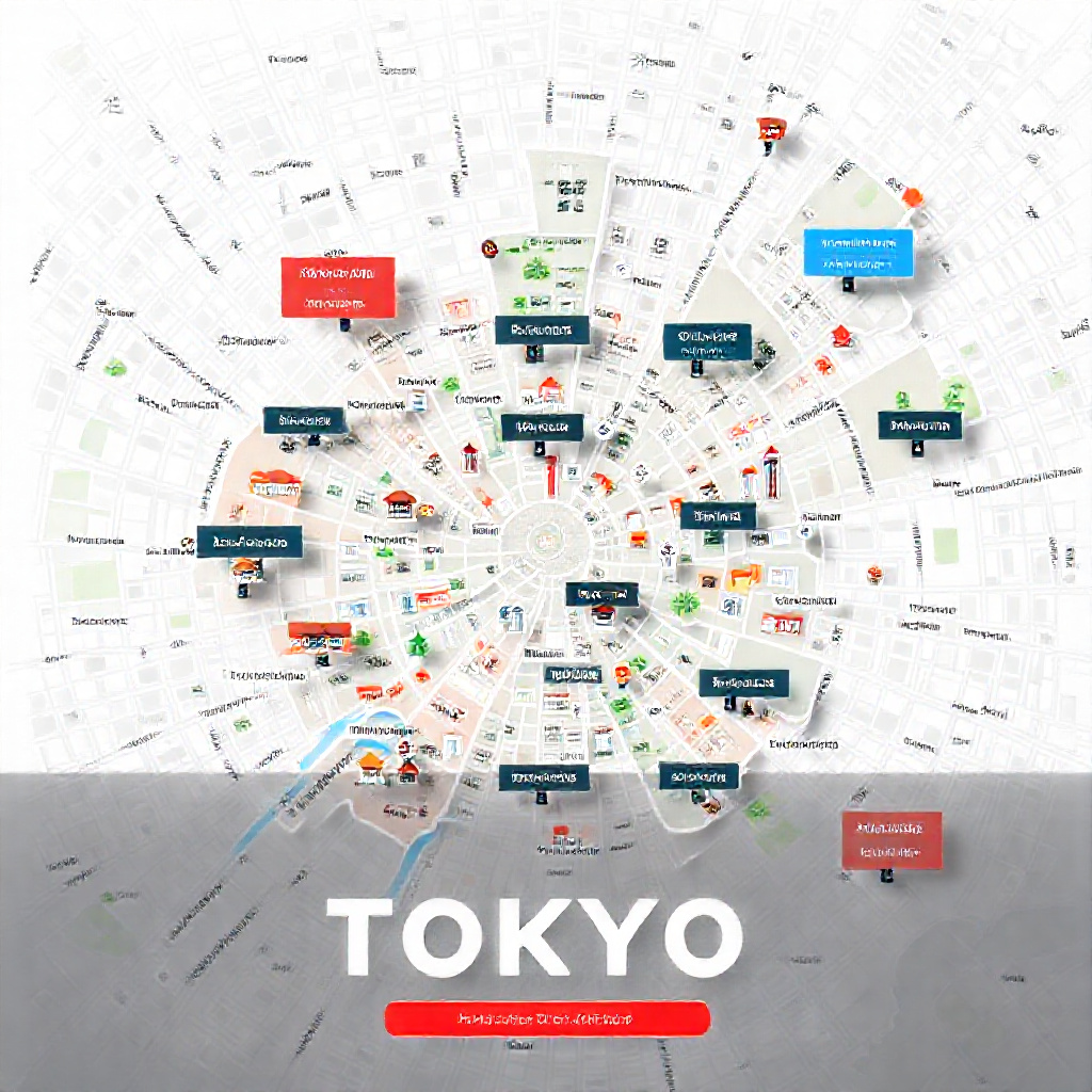 Map of Tokyo