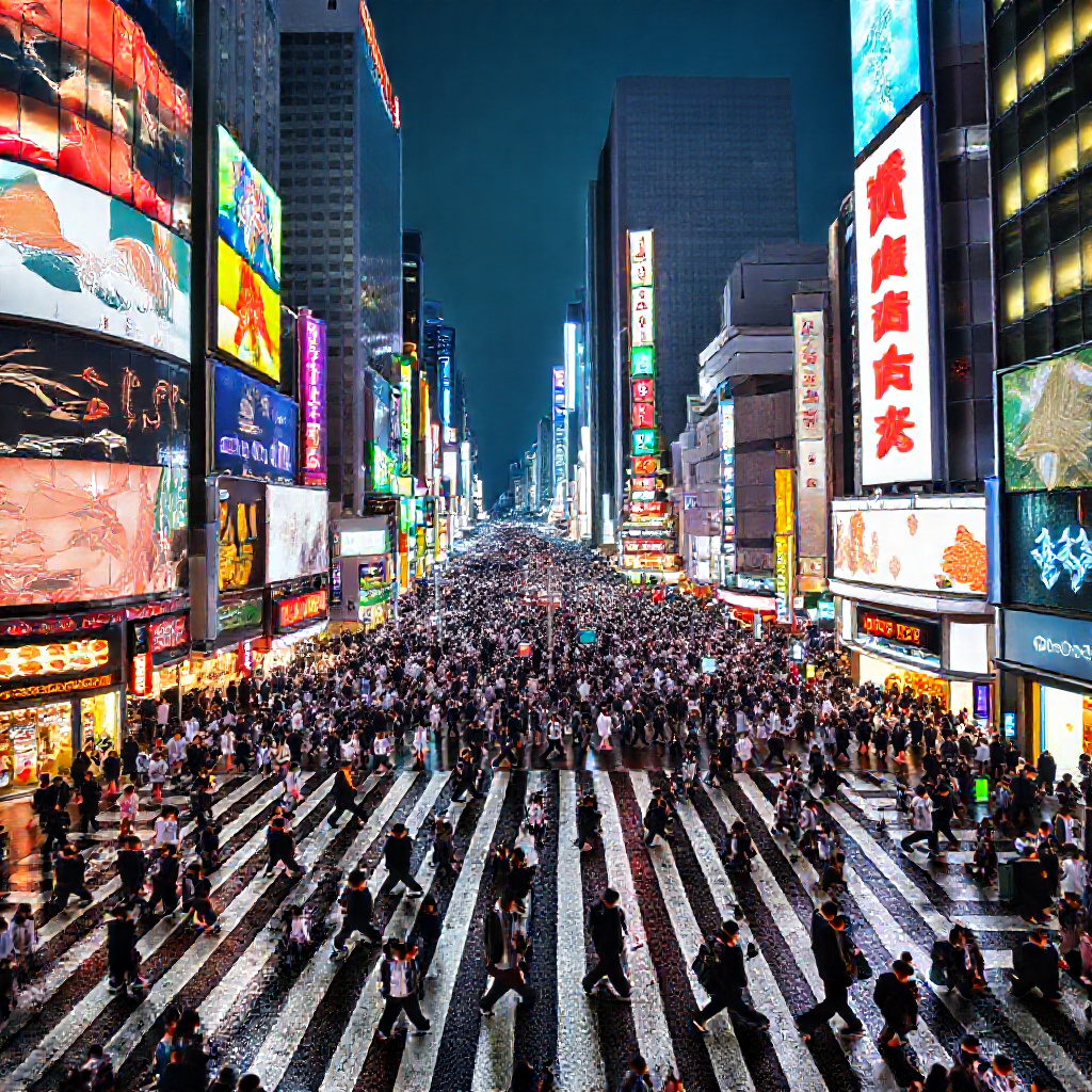 Shibuya shopping street